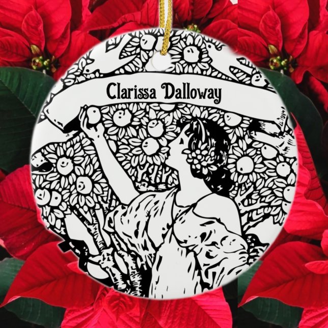 Könsplockäpplen Julgransprydnad Keramik (Skapare uppladdad)