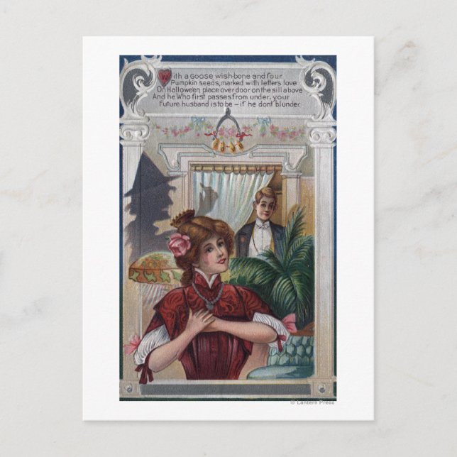 Könspolar på sidan vykort (Framsida)