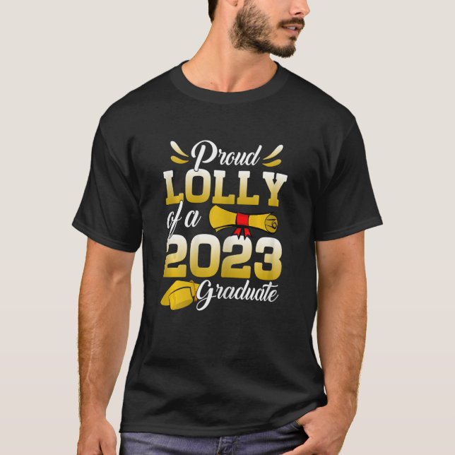 Könsproud Lolly från 2023 Student Sen T Shirt (Framsida)