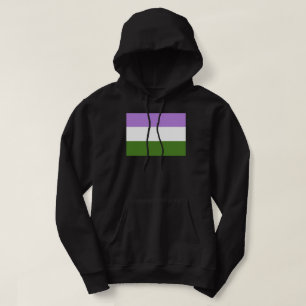 Könsqueer-prideflagga Hoodie