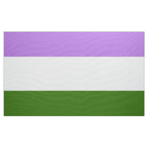 Könsqueer-prideflagga Tyg