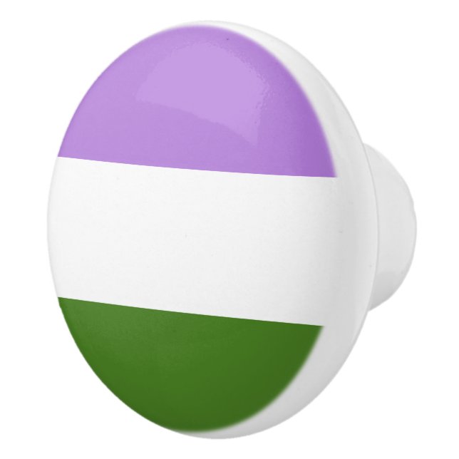 Könsqueer stoltighetsflagga knopp (Höger)