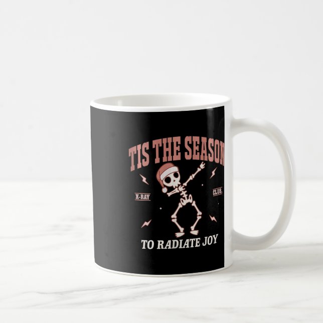 Könsradiolog Jul - Joy Rad Tech Radiolog Kaffemugg (Höger)