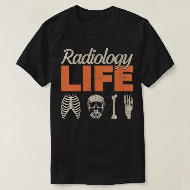 Könsradiologi Life Radiolog Radiology XRay F T Shirt (Design framsida)