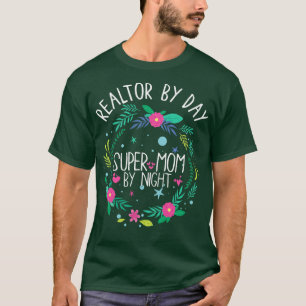 Könsrealtor per dag Toppen Mamma efter nattverksta T Shirt
