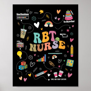 Könsregistrerad beteendetekniker RBT-beteende Poster