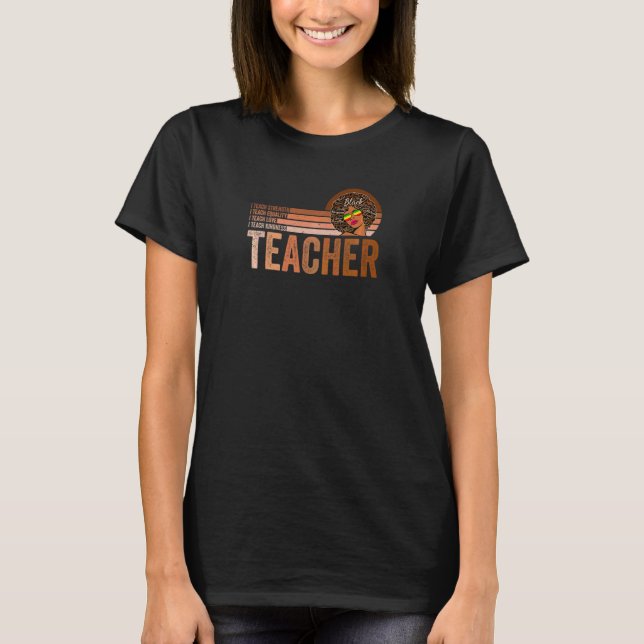 Könsretro Junetelfte lärarhistorik Mon T Shirt (Framsida)