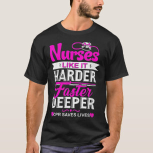 Könsrika sjuksköterskor som den som har det svårar t shirt