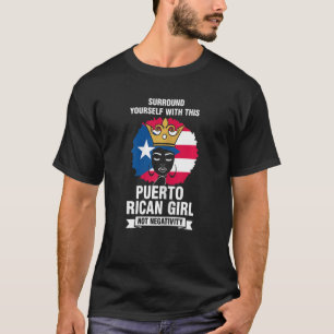 Könsrunda dig själv Puerto Rican Girl Perto R T Shirt