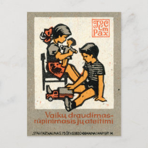 Könssegregerad lekstund, Litauen under Sovjet Vykort