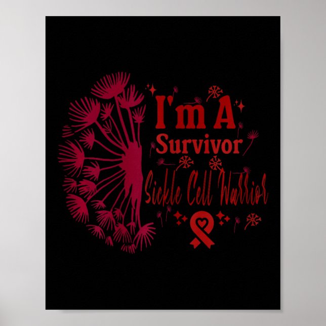 Könssickle Cell Blood Disorder Efterlevor Poster (Framsidan)