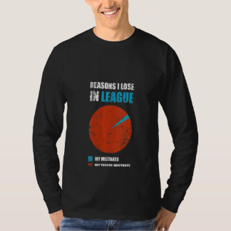 Könsskäl som jag förlorade i spelspelarlegenden på t shirt