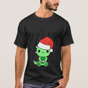 Könsspelande julpojkar Gamer Nerd Dinosaur T Shirt