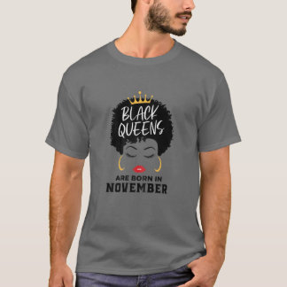 Könssvarta köer föds i november Lycklig Bir T Shirt