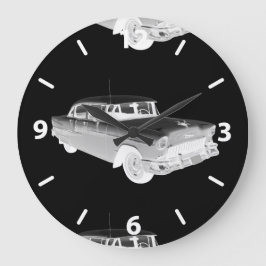 Konst 1955 för Chevrolet Bel Air klassikerbil Stor Klocka