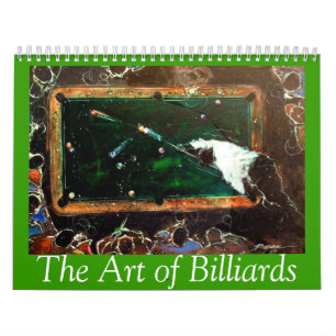 Konst 2015 av biljard kalender