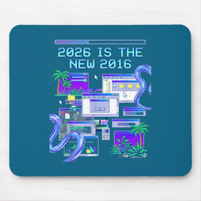 Konst 2016 Vaporwave Pixel Dator Estetik Musmatta (Framsidan)