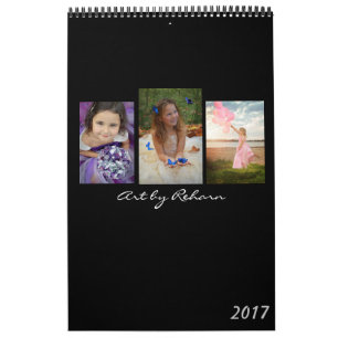Konst 2017 vid den Reharn kalendern Kalender