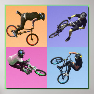 Konst 2 för BMX-ytterlighetpopet, tar copyrightt Poster