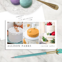 Konst/Anpassningsbar Cakes/Annat Affärskort