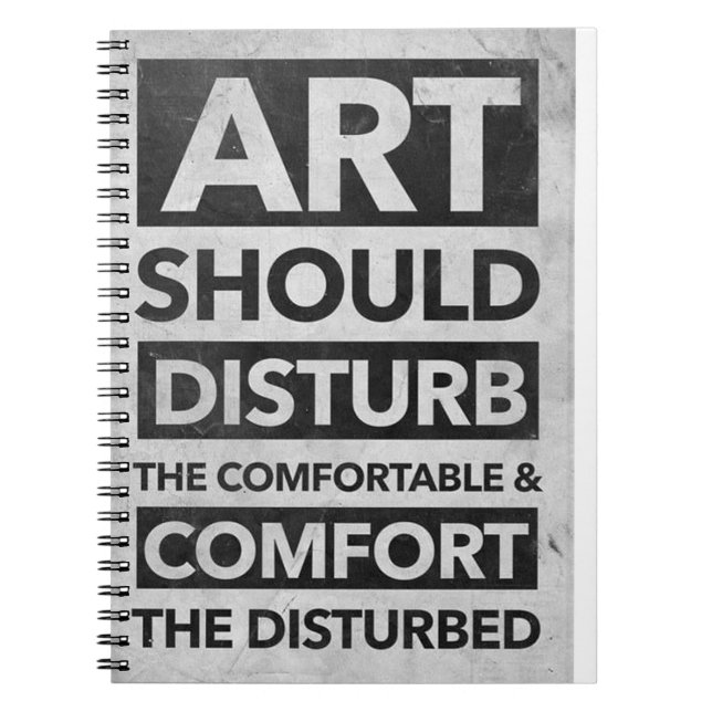 konst anteckningsbok (Framsidan)