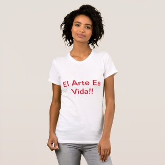 Konst är livet t shirt