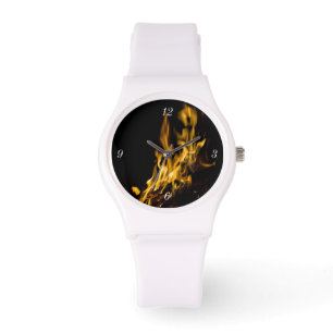 Konst av eld armbandsur