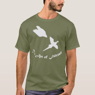 Konst av falconryPeregrinefalken T-shirt