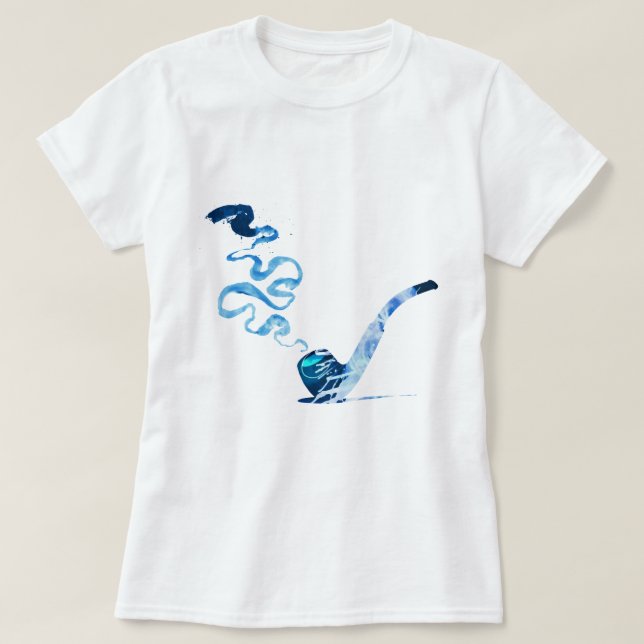 Konst av leda i rör att röka 2 tee (Design framsida)