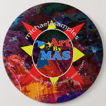 Konst av MAS logotyp pin