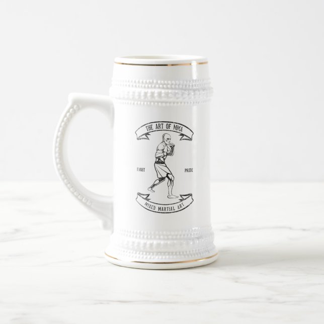 Konst av MMA-blandad martialkonst Sejdel (Vänster)