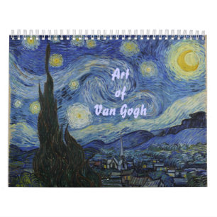 Konst av Van Gogh Kalender