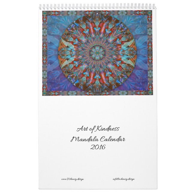 Konst av vänlighetMandalakalendern 2016 Kalender (Omslag)