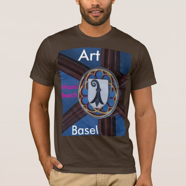 Konst Basel Miami Beach T Shirt (Framsida)