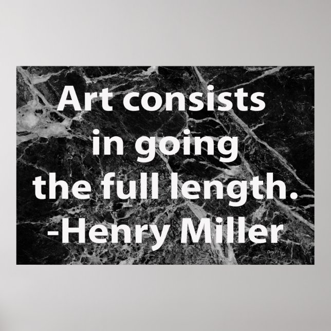 Konst består i att nå Fullt Poster (Framsidan)