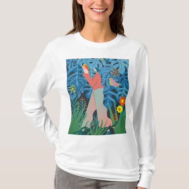 Konst, bokdam. t shirt (Framsida)