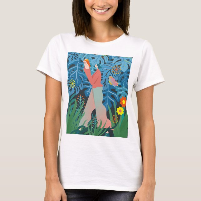 Konst, bokdam. t shirt (Framsida)