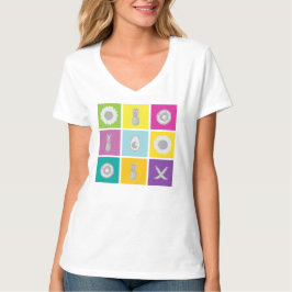 Konst, botaniska och fruktbärande kvinnor T-Shirt