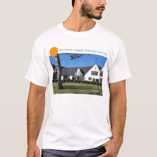 Konst centrerar högskolan av designen på 3rd St. Tee Shirt