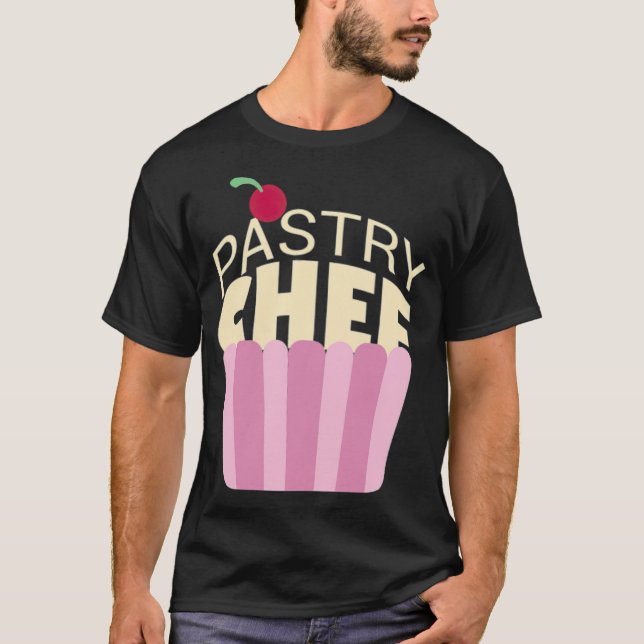 Konst Chef astronaut föda T Shirt (Framsida)