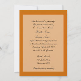 Konst Christian faller bröllopsinbjudningar Inbjudningar