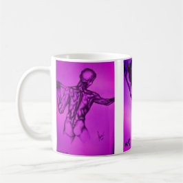 konst design kaffemugg figur ritning
