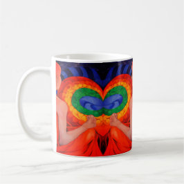 Konst design mugg samtal rep
