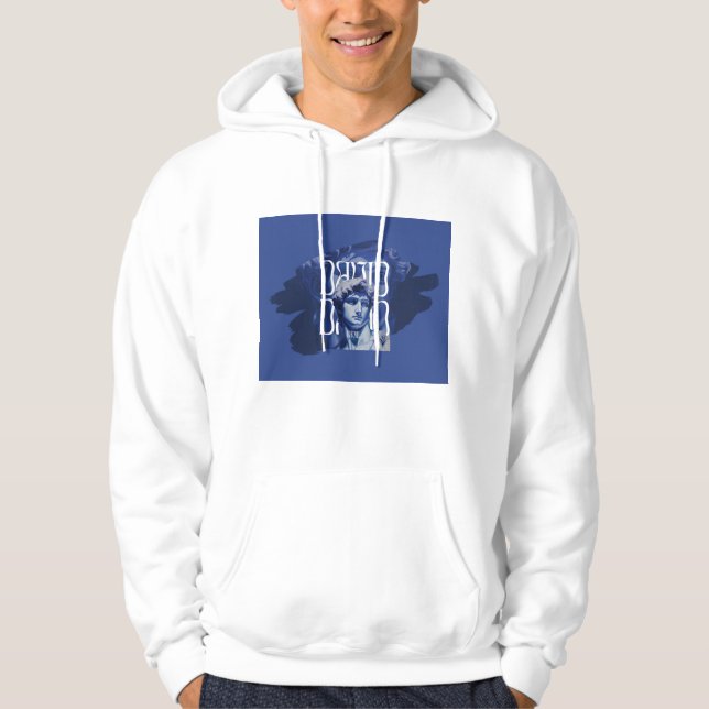 Konst Dör Aldrig Hoodie | David Skulptur  (Framsida)