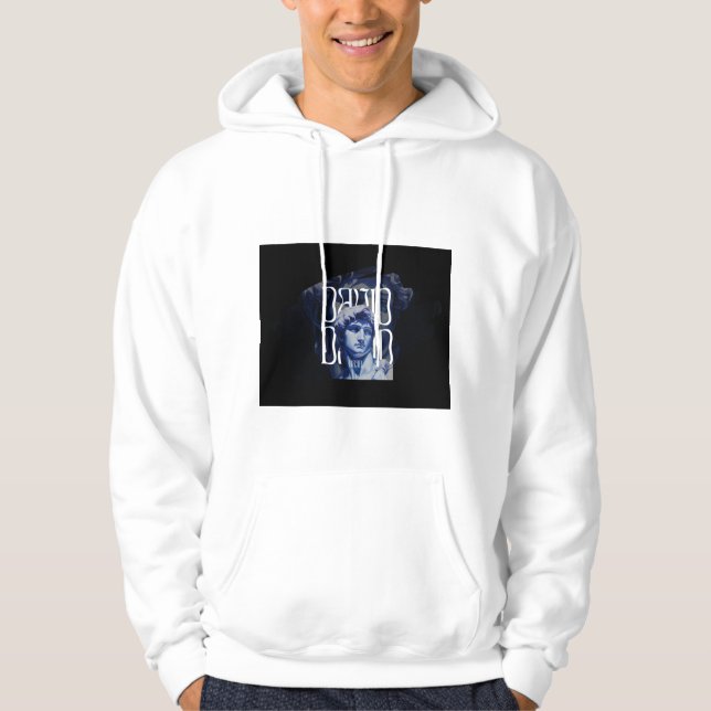 Konst Dör Aldrig Hoodie | David Skulptur (Framsida)