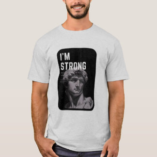 Konst Dör Aldrig t-shirt | David Skulptur