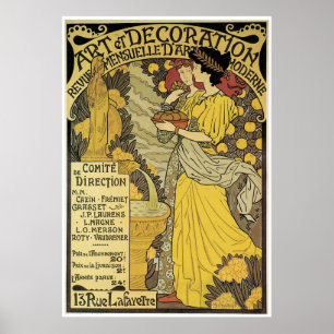Konst et dekoration poster
