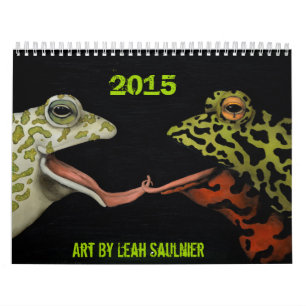 Konst för 2015 kalender av Leah Saulnier