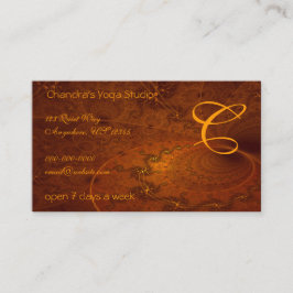 Konst för abstrakt för Suryasta solhonnör Visitkort