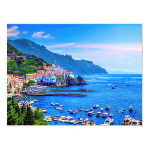 Konst för Amalfi italienEuropa foto